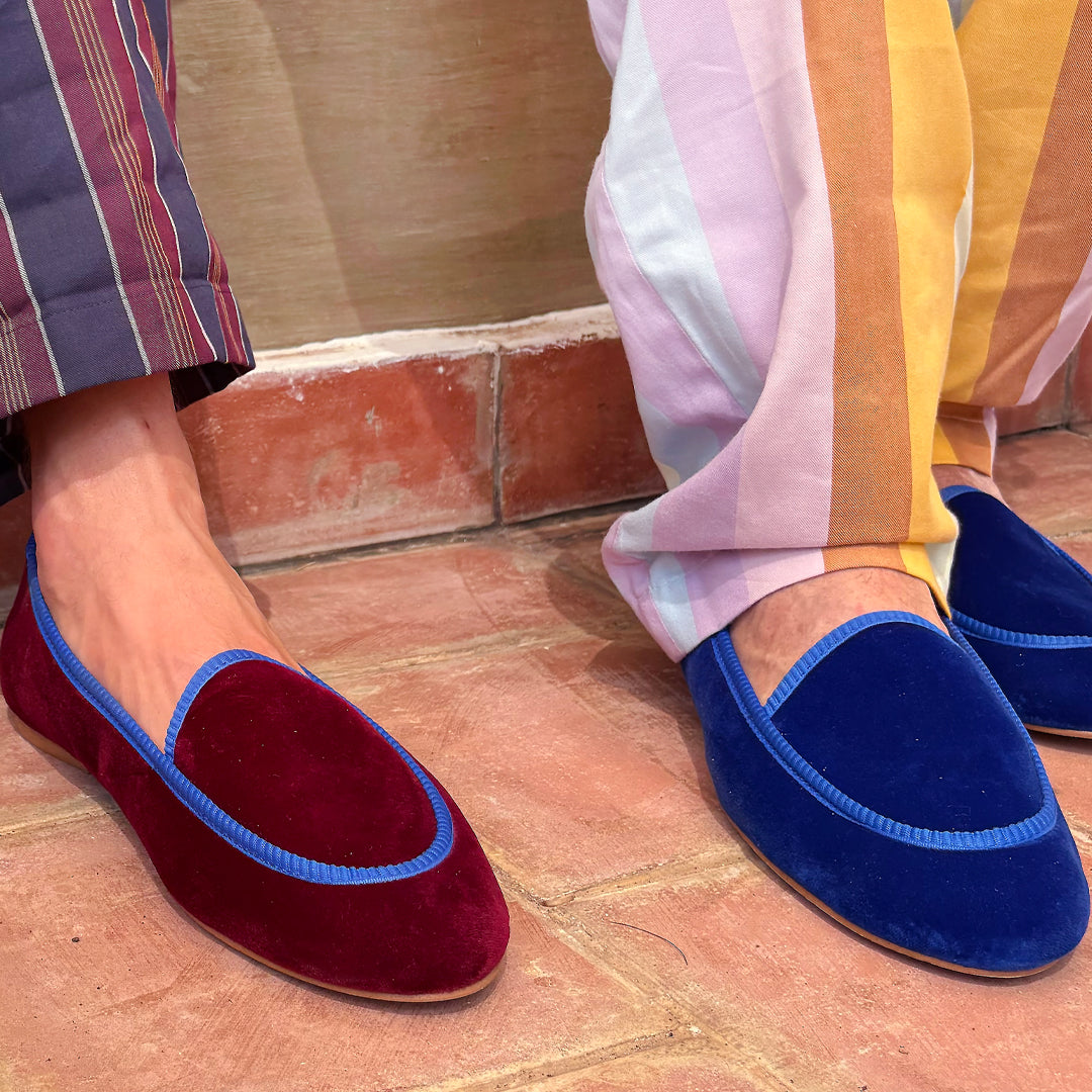 Bleu Bisou Flats Herr - PREORDER